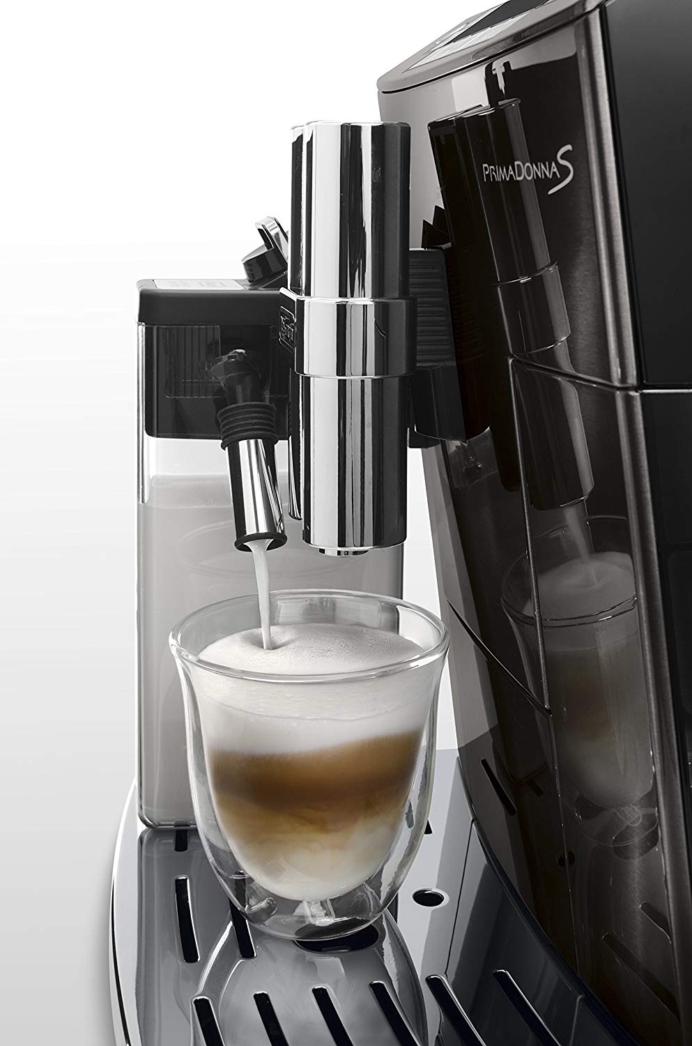 Buy the DeLonghi PrimaDonna S Automatic Espresso Machine in Black