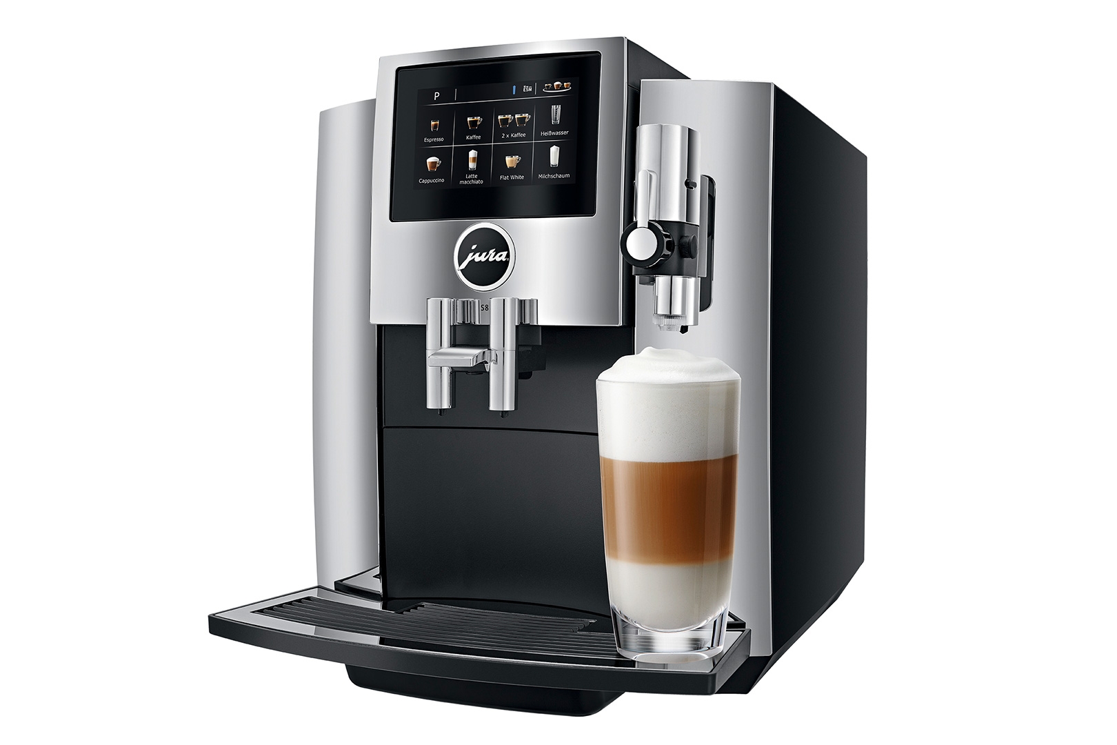 Refurbished Jura S8 Chrome Touch Screen Coffee Maker